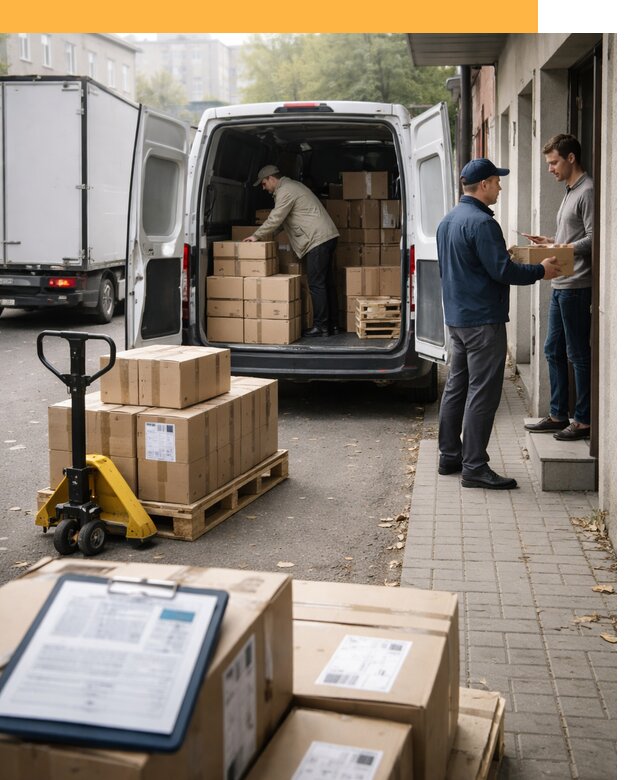 Доставка грузов от двери до двери с таможней от 45774 руб.