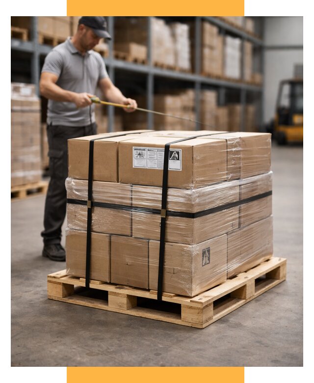 Упаковка и паллетирование грузов от 3560 р. | СетСервис-Мдн