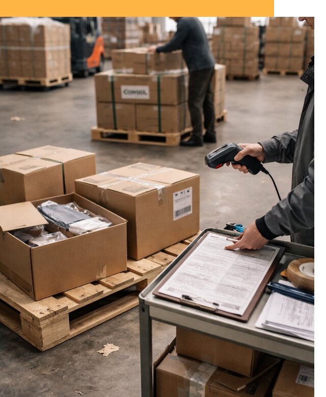 Сборные грузы из Китая: доставка, склад и таможня от 18310