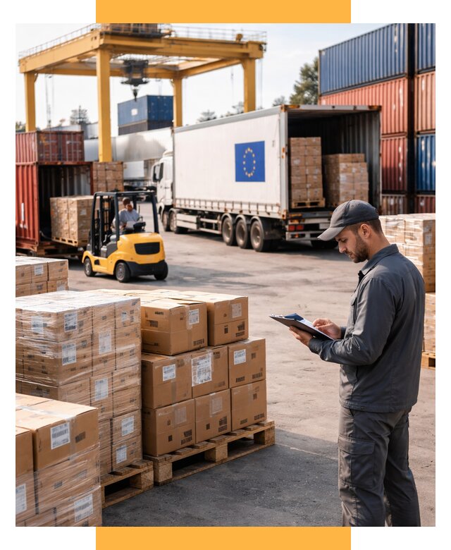 Доставка грузов из Европы от 12206 р., логистика СетСервис-Мдн