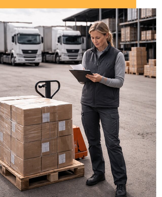 Доставка грузов из Европы к дверям клиента от 12206 руб