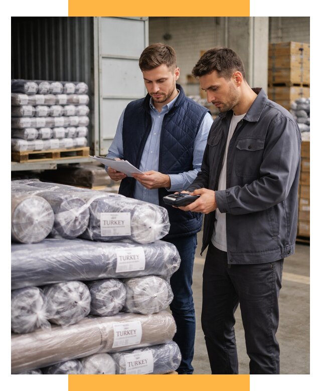 Доставка текстиля из Турции от 45774 р. под ключ, СетСервис-Мдн