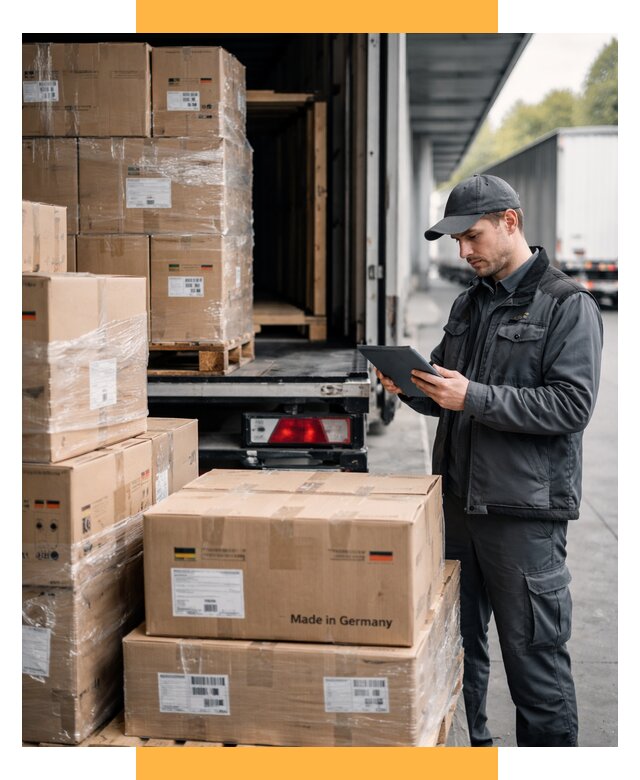 Доставка грузов из Германии от 45774 р. быстро - СетСервис-Мдн