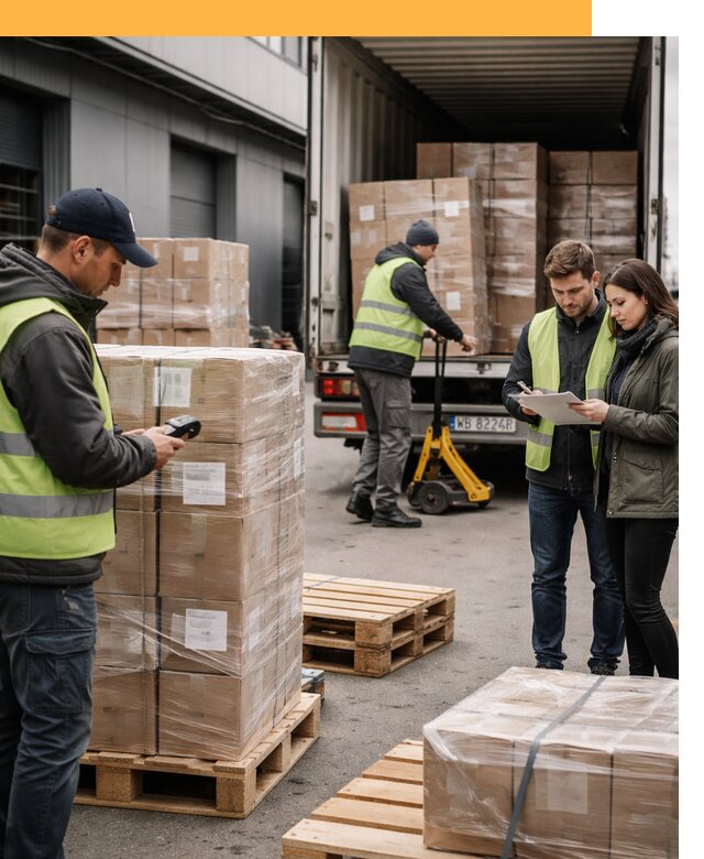 Доставка грузов из Польши: морем, авто и авиа от 7629