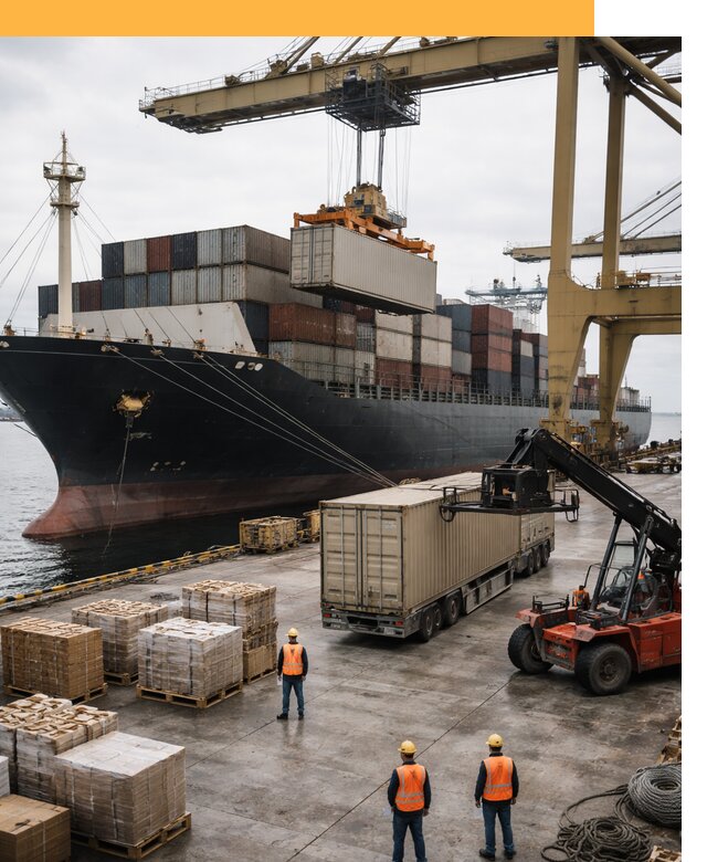 Морские перевозки из Индии: доставка FCL/LCL, таможня от 122064