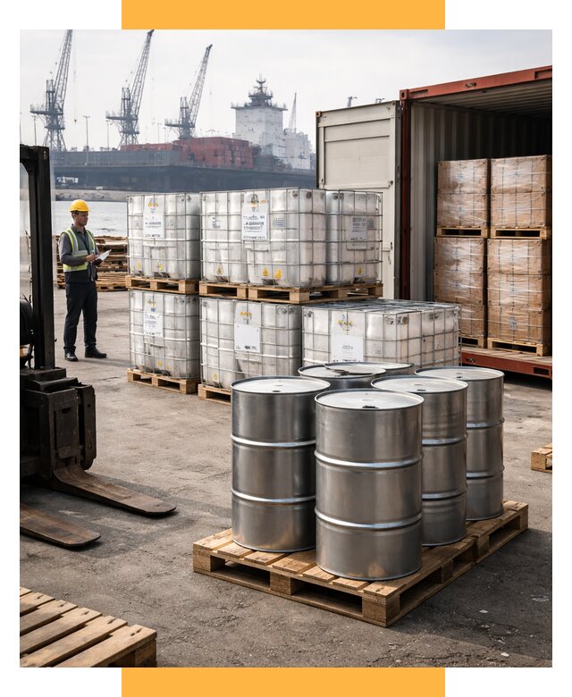 Доставка химического сырья из Индии от 254300 р. | СетСервис-Мдн