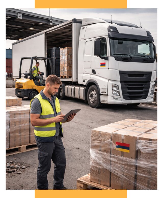 Автоперевозки из Армении от 96634 р. — услуги СетСервис-Мдн