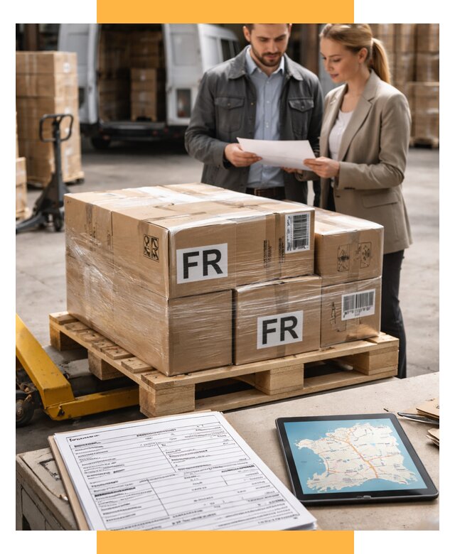 Доставка грузов в Францию от 25430 р., логистика СетСервис-Мдн