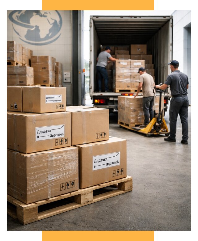 Доставка грузов в Израиль и экспорт от 45774 р. СетСервис-Мдн