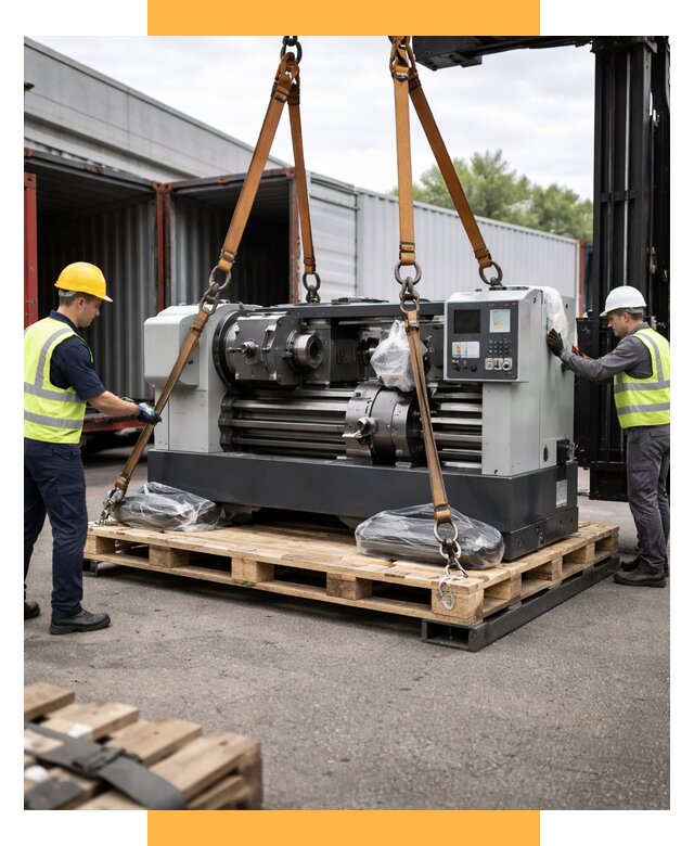 Перевозка станков и таможня от 61032 р. | СетСервис-Мдн логистика