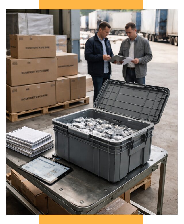 Перевозка комплектующих из Китая от 6612 р. | СетСервис-Мдн