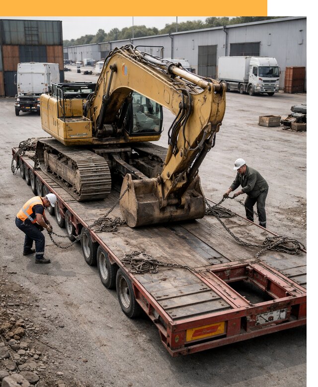 Перевозка спецтехники по России и миру от 45774 руб