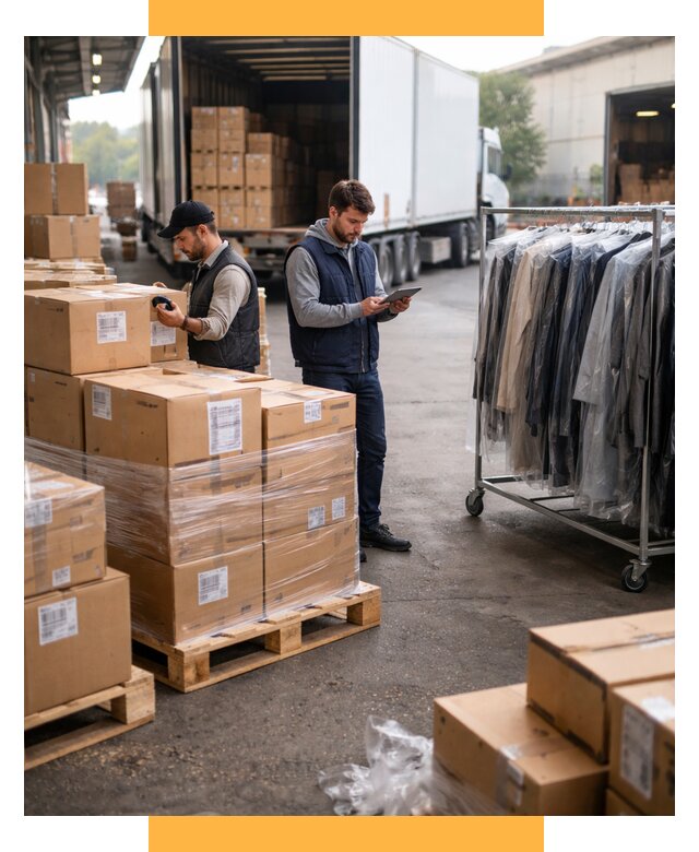 Перевозка и доставка одежды из Китая от 7629 р., СетСервис-Мдн