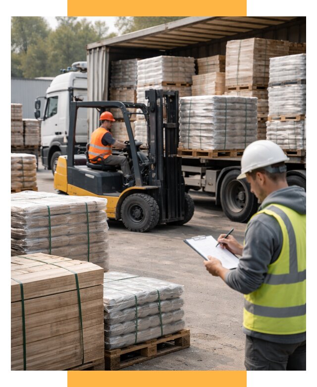 Перевозка строительных материалов от 5595 р. | СетСервис-Мдн