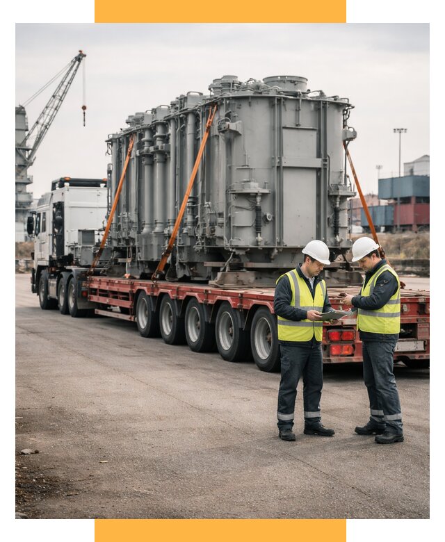 Перевозка негабаритных грузов под ключ от 122064 р., СетСервис-Мдн