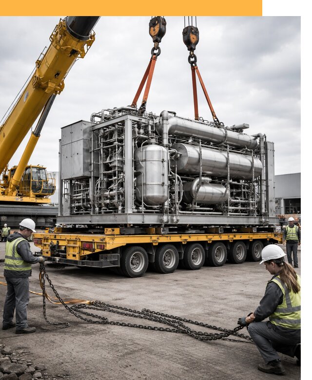 Перевозка тяжеловесных грузов по миру от 152580 руб