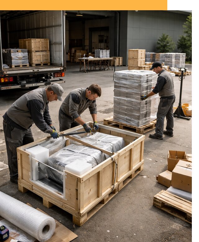 Перевозка выставочных грузов по миру от 25430 руб за м2 с таможней