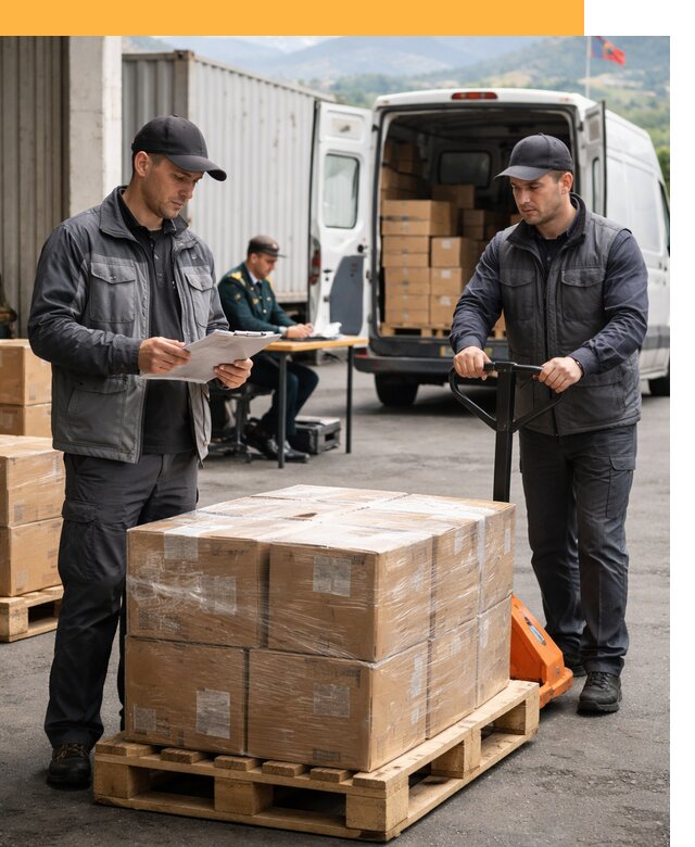 Доставка грузов через Армению, быстрая таможенная очистка от 25430