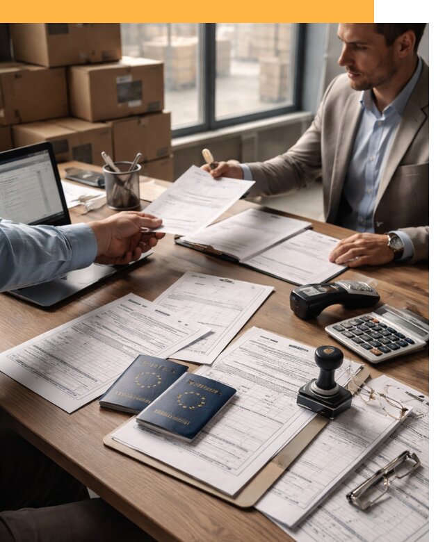 Таможенное оформление грузов из Европы от 8646 руб