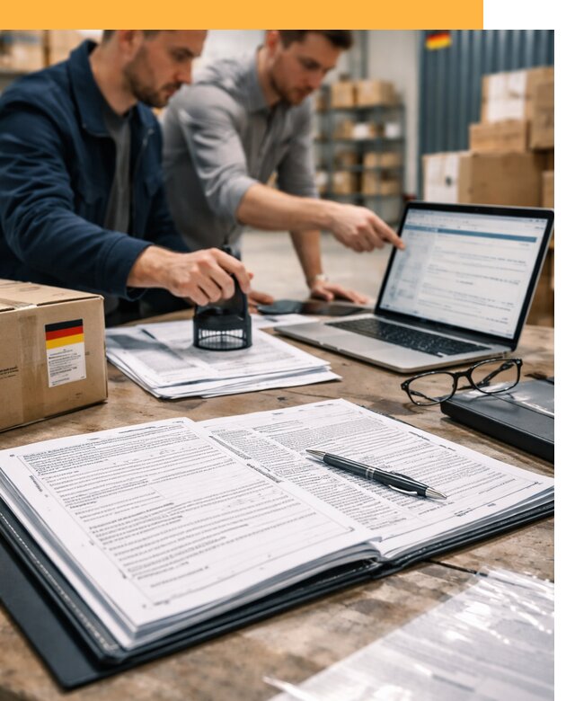 Таможенное оформление грузов из Германии от 9155 руб.