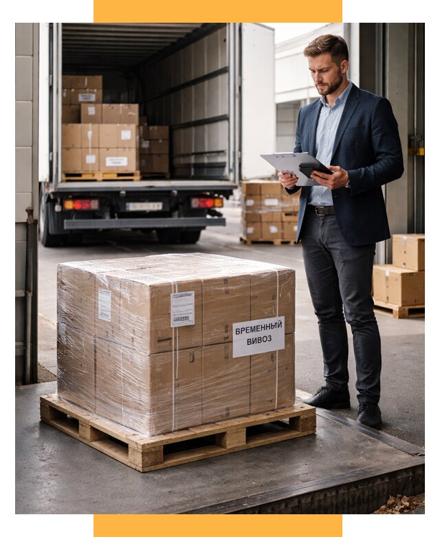 Временный вывоз товаров под ключ от 8138 р. | СетСервис-Мдн