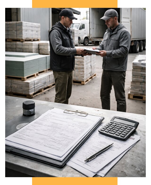 Таможенное оформление стройматериалов от 8646 р. | СетСервис-Мдн