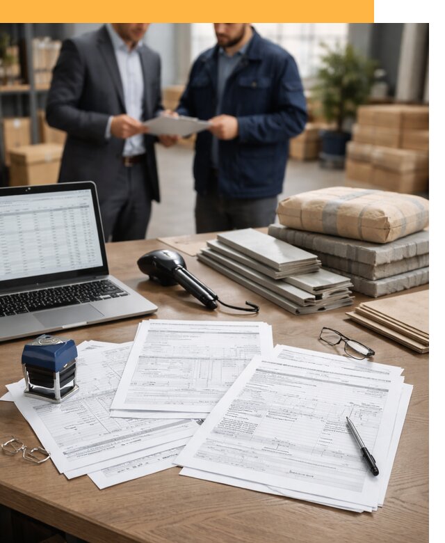 Таможенное оформление строительных материалов от 8646 руб.