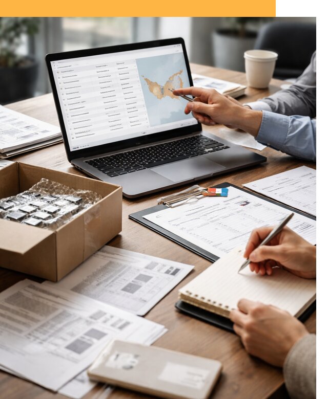 Поиск надежного поставщика в ОАЭ от 12206 рублей